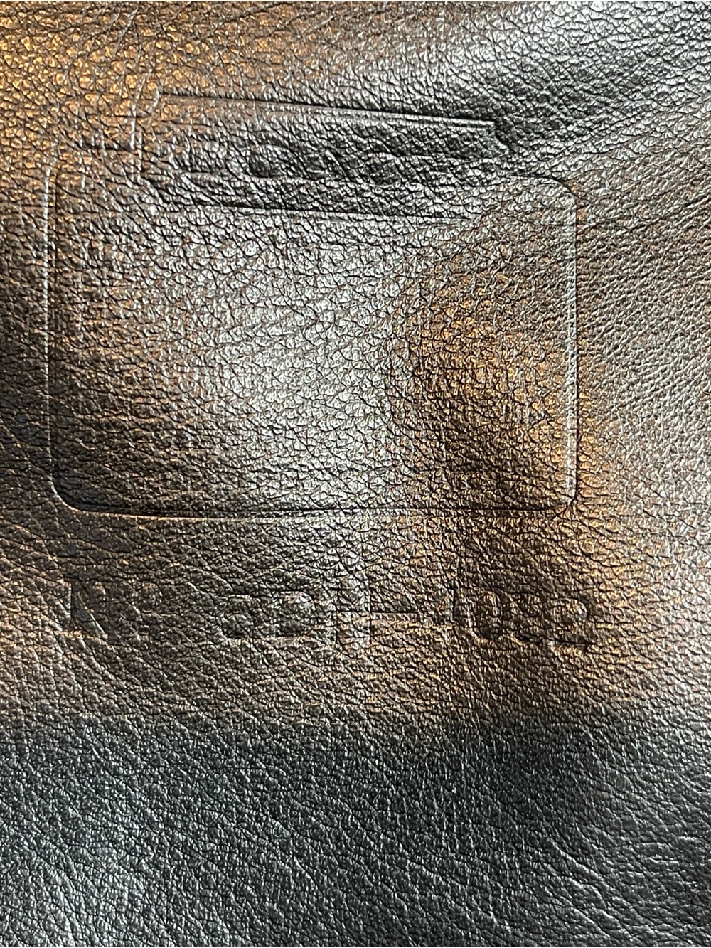 Coach 5DH-4082 Vintage 90s Black Glove Tanned Leather Tote Bag made in the USA - Picture 3 of 11